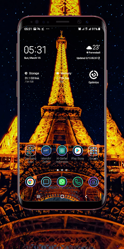 Eiffel Tower Wallpaper Screen 3