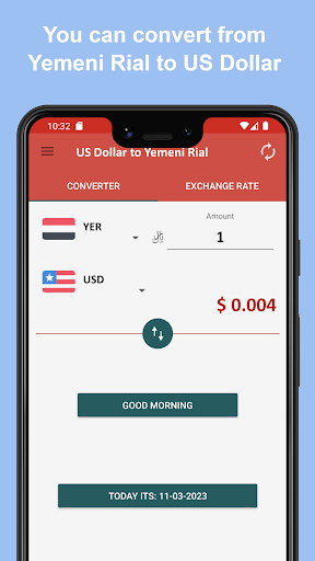US Dollar to Yemeni Rial Screen 3