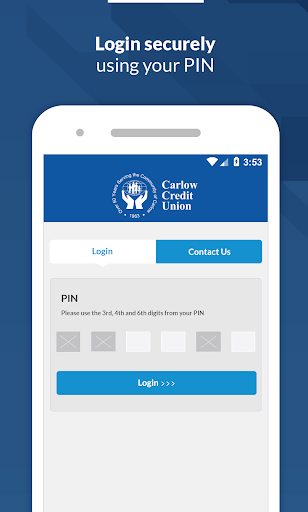 Android application Carlow Credit Union screenshort