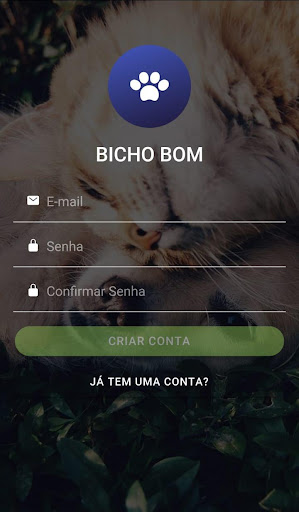 Android application Bicho Bom screenshort