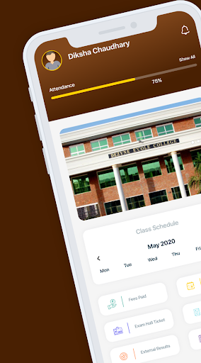 Android application DES Vidya - College screenshort