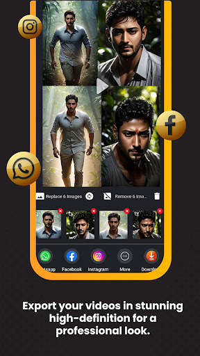 DudePro - Video Maker & Editor Screen 3
