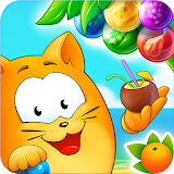Bubble Cat Adventures: shoot and pop the bubbles! icon