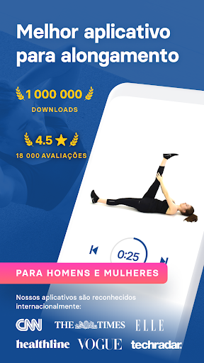 Visualização do aplicativo