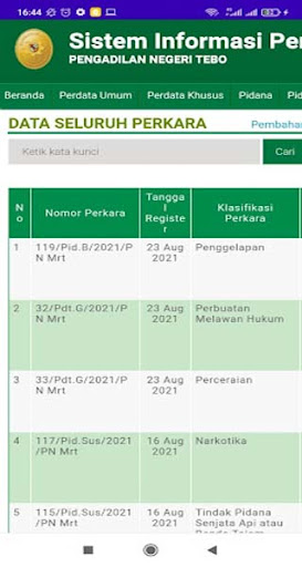 ALIP PN Tebo Screen 3