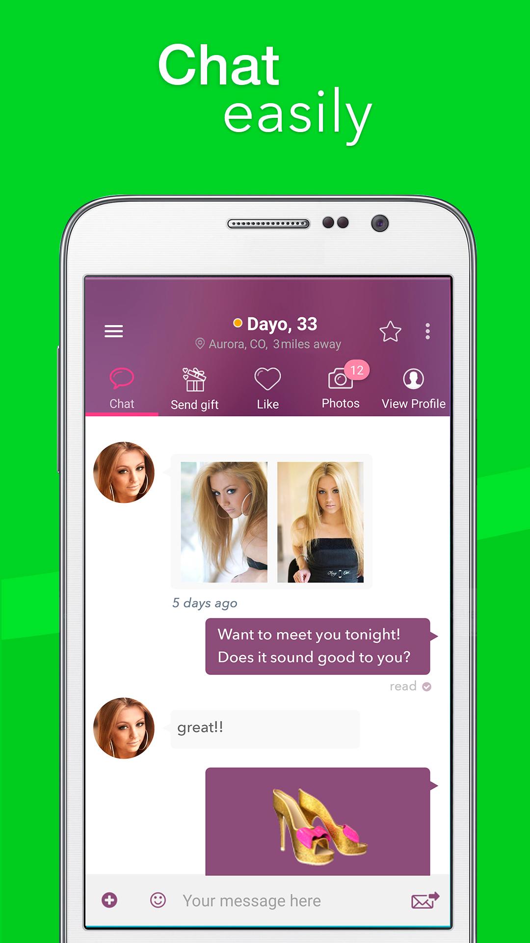 Android application FastMeet: Chat, Dating, Love screenshort