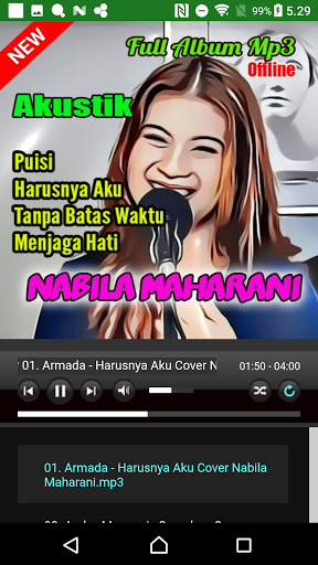 Lagu Pop Akustik Nabila Maharani Offline Terbaru