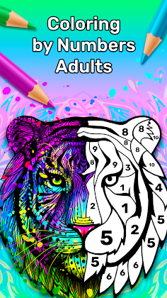 Color By Number:Coloring Games - Screenshot 1