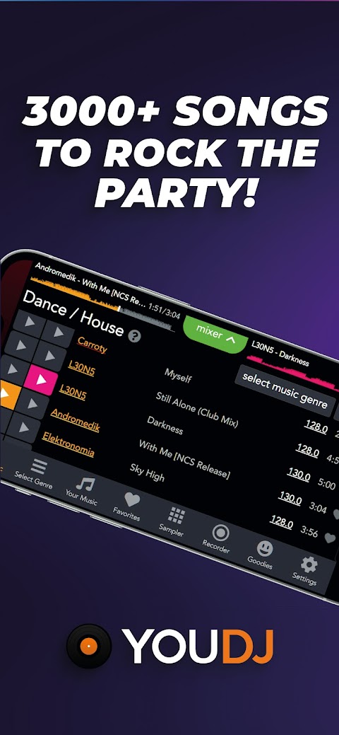 YouDJ Mixer - 簡単な DJ アプリのおすすめ画像5