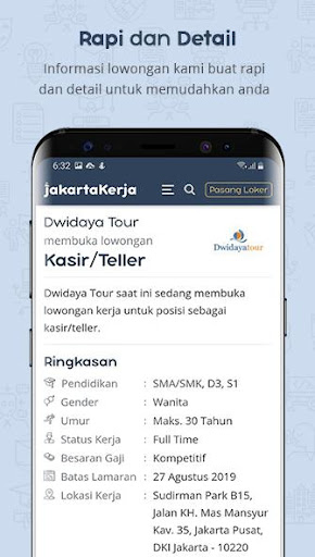 LOKER JAKARTA - Lowongan Kerja Screen 3