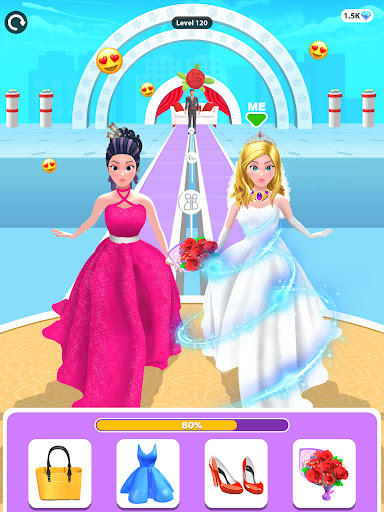 Bride Race: Makeup, Dress up 22