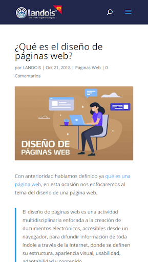 LANDOIS Blog Screen 2