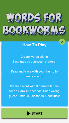 Find Words Screen 2