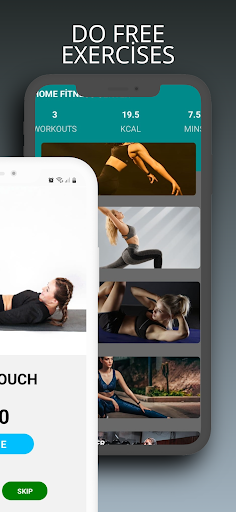 Home Fitness Center Screen 2