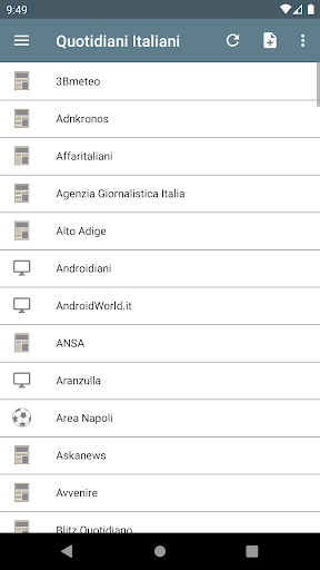 Quotidiani Italiani Screenshot 1 - AppWisp.com