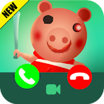Cover Image of Download Call piggy chat Simulation free robux 2.0 APK