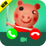 Call piggy chat Simulation icon