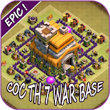Epic Base War COC TH 7 icon