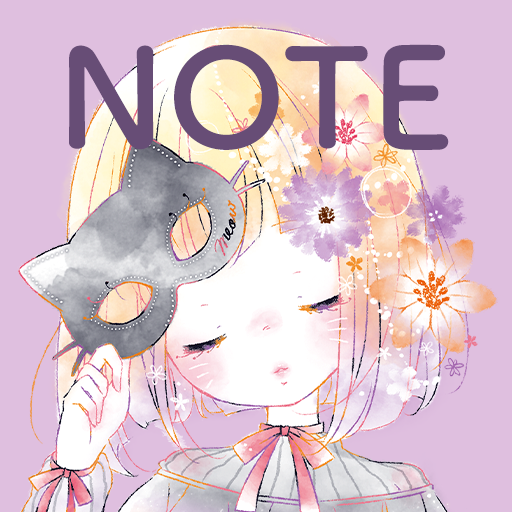 Notepad Flowery Kiss logo