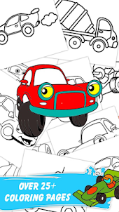 Coloring Book For Car