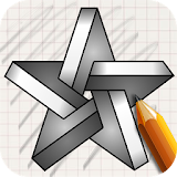 Draw 3D Objects icon
