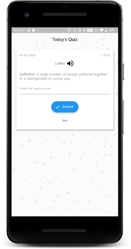 Spell It - Spelling Quiz App
