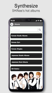 Screenshot 11 SHINee Lyrics, MVs & Wallpaper android