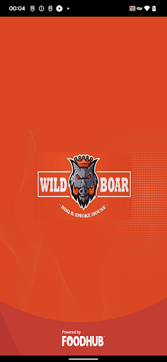 Android application Wild Boar BBQ screenshort