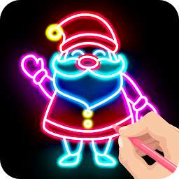 Imagem do ícone Draw Glow Christmas