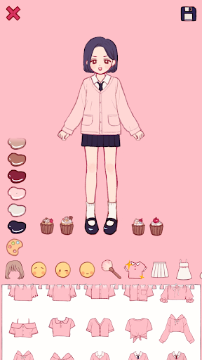 Pencil Girl : Dress Up Game Screen 3
