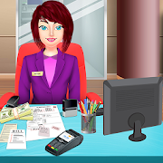 Virtual Cashier & Bank Manager: City Job Simulator