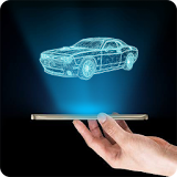 Hologramme Car 3D Simulator icon