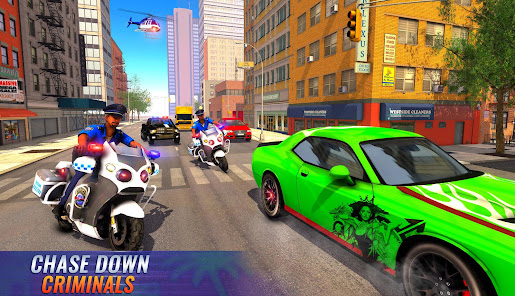 US Police Moto Bike Games apkdebit screenshots 1
