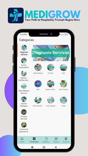MediGrow | Digital Hospitality Screen 2