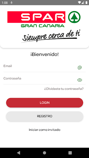 Android application SPAR Gran Canaria screenshort