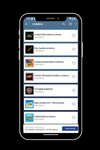 RADIO CUMBIA Screen 3