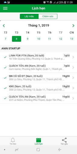 eMedCare HomeProvider Screen 3