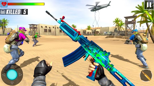 Fps Shooting Strike MOD APK: Gun Games (GOD MODE) 9