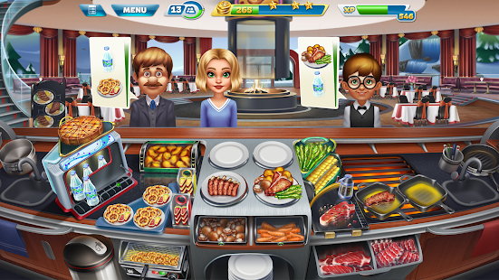 Cooking Fever: Screenshot do Restaurantspiel