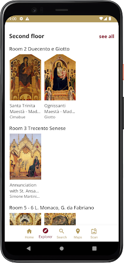 Uffizi Gallery Screen 2