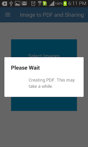 Image to PDF and Sharing Screen 3