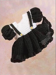 かぎ針編みのベビードレスのおすすめ画像5