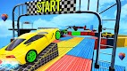 screenshot of Mega Car Stunts Race Car Games