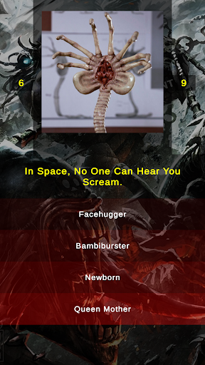 Xenomorph Alien Quiz Screen 3