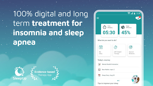 Android application SleepUp: Sleep better screenshort