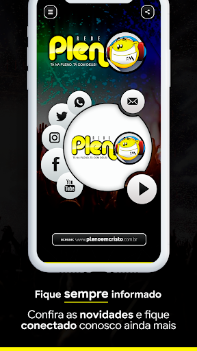 Rádio Pleno FM Screen 3