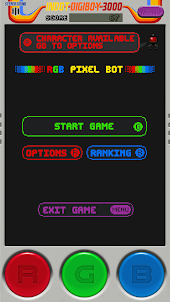 RGB Pixel Bot : Retro Jumper