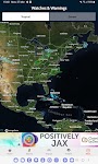 screenshot of WJXT - Hurricane Tracker