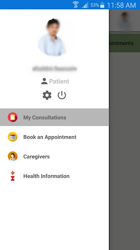 MDConsults Screen 2
