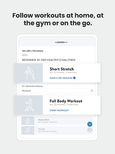 Screenshot of The Shark Gym
